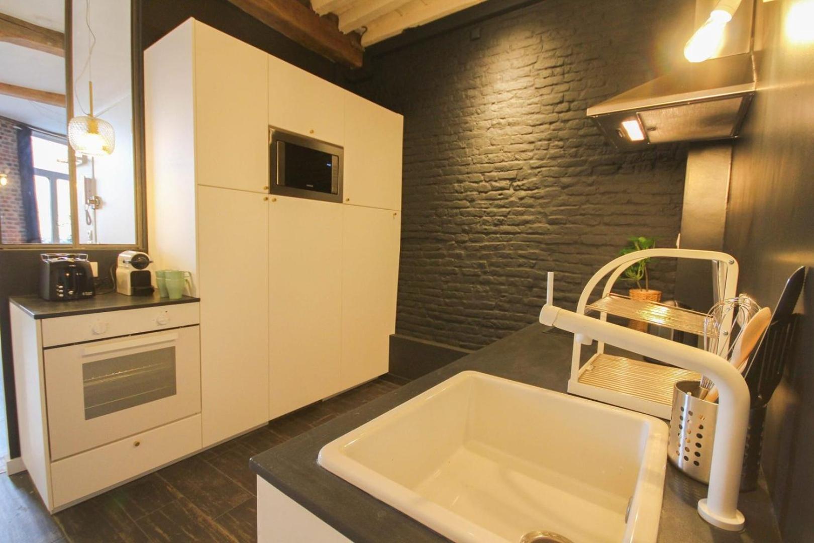 Apartamento In The Heart Of Old Lille: Rue De La Monnaie Exterior foto