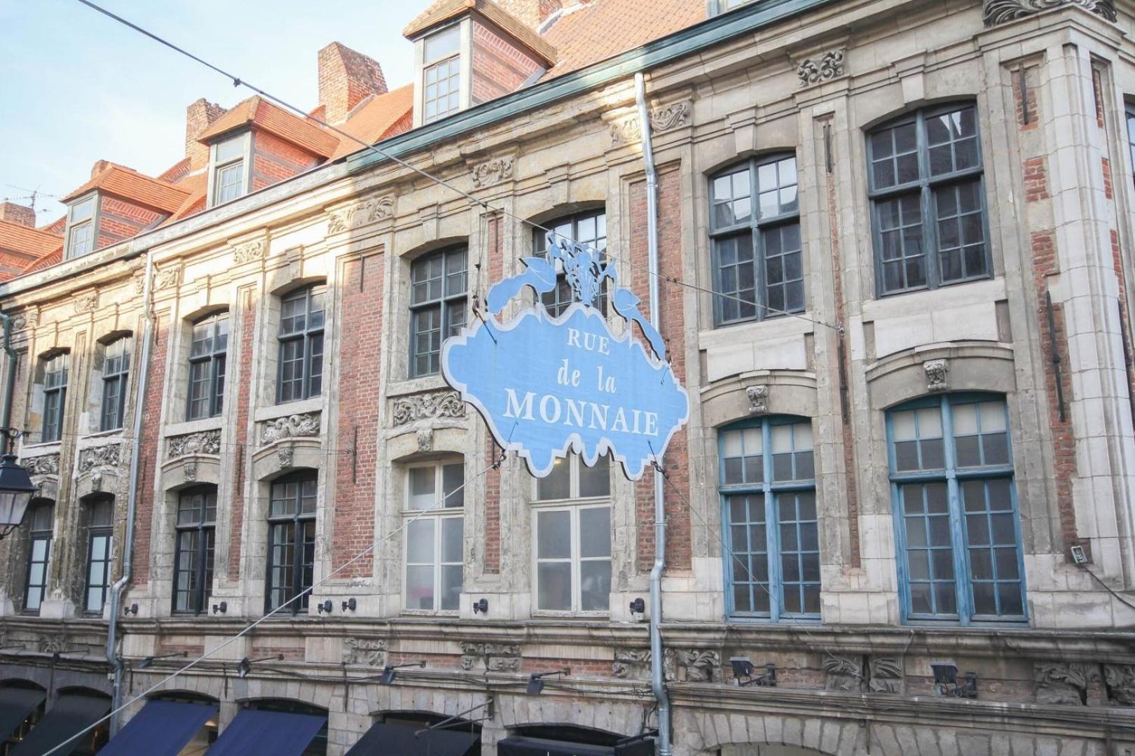 Apartamento In The Heart Of Old Lille: Rue De La Monnaie Exterior foto